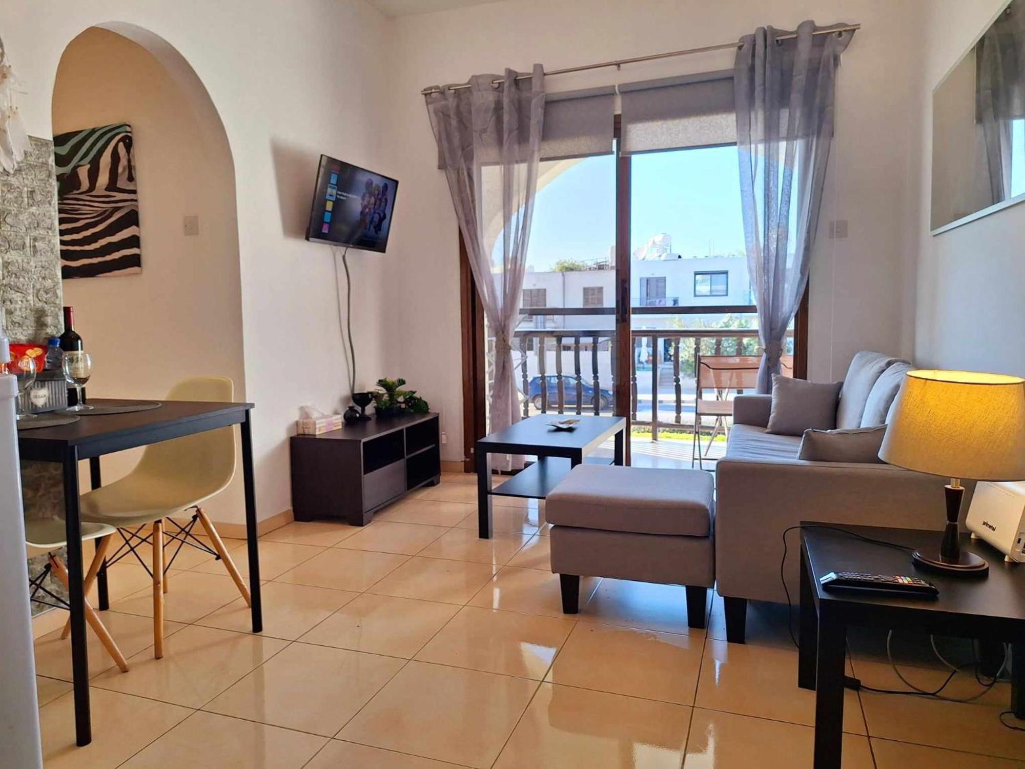 Kato Paphos Apt 400M To The Beach Zewnętrze zdjęcie